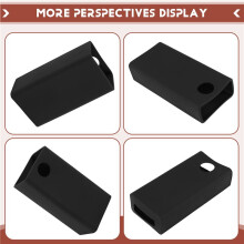 Draagbare Powerbank Beschermhoes 40000Mah Powerbank Siliconen Hoes voor Romoss Zeus Pea40 (Zwart)