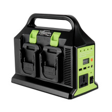 300W Dual Sine Wave Inverter for 18V Battery To AC 220V USB PD3.0 Tpye-C Power Bank Converter with Light