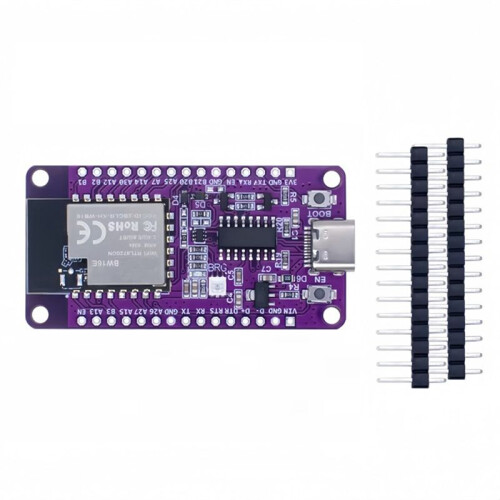 RTL8720DN Dual-Band WiFi  BLE Module NICEMCU BW16 Development Board Onboard Antenne, Ongelast
