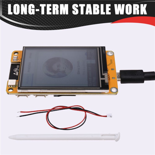 Placa de Desenvolvimento ESP32 WIFI e  Módulo TFT LCD de 2,4 Polegadas Tela de Exibição Inteligente 240x320 com Toque WROOM 2