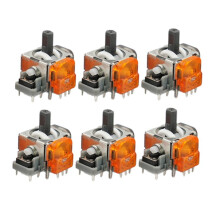 6PCS TMR Electromagnetic Joystick for Series S/X Gamepad TMR Joystick 3D Analog Thumb Stick Controller