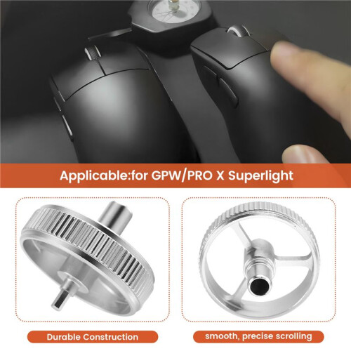 Mouse Scroll Wheel for  GPW/PRO X Superlight Mouse Pulley Mice Roller Replacement Parts B 2