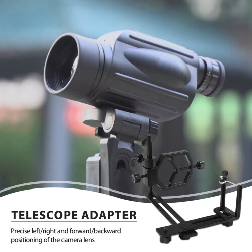 Multifunction Telescopic Universal Digital Camera Cell Phone Bracket Support Holder Mount Spotting Scopes Telescope Adapter 1