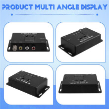 M60 RF Modulator AV to RF Converter UHF Modulator RF Signal Converter