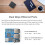 For NanoPi R2S  Router Single Board Rockchip RK3328 Quad-Core Cortex-A53 Gigabit Ethernet  Development Board 6