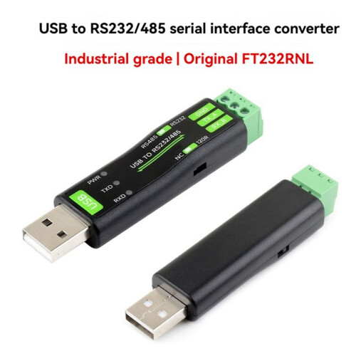 Convertitore Seriale USB A RS232/485 Chip FT232RNL 300bps-921600bps per Vari Dispositivi 1