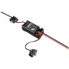 Wasserdichtes UBEC 10A Spannungsreglermodul 2-6S 6V/7,4V/8,4V Einstellbares Metallgehäuse BEC für RC-Autozubehör