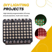 WS2812B LED-Matrix-Panel Programmierbares Pixel-Display für SeeedStudio-XIAO DIY-Beleuchtungsprojekte XIAO-6x10-RGB-Matrix B