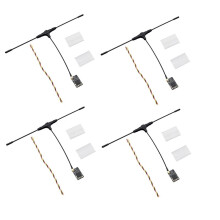 Receptor ELRS  RX de 915 MHz de 4 Piezas EXPRESSLRS  Receptor de Largo Alcance para Dron Cuadricóptero de Carreras de Largo Alcance RC FPV