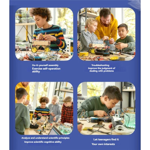 DIY Traffic Signal Light Kit  Programming Kit with U+ Program Card Compatible with for  Mixly 1