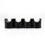 4pcs HIFI Cable Stand Booster Holder Support Frame Anti-Shock Foot Multi-Function Speaker Cable Trailing Pad Black 6