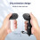 AMVR OOM Lengthened Protective Cover for Meta Quest 3/3S Controller Grips Handle Protector with Knuckle Strap 2