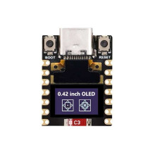 ESP32-S3  Development Board Support 2.4GHz Wi-Fi and Bluetooth5 RISC-V Low Power with 0.42-Inch OLED Display