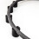 4pcs HIFI Cable Stand Booster Holder Support Frame Anti-Shock Foot Multi-Function Speaker Cable Trailing Pad Black 8