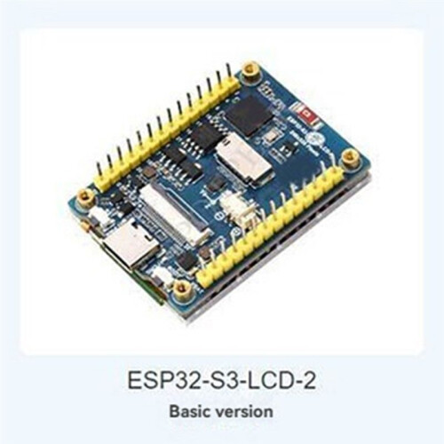 Waveshare ESP32-S3 Development Board with 2inch Capacitive Display Dual-Core LX7 Processor, WiFi &  A
