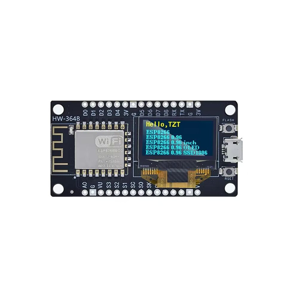 Esp8266 V3 Development Board With 0.96 Inch Oled Display Ch340 Esp-12F Wifi Module Parts For /Micropython A 4713694656939