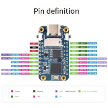 RP2350 1.47inch LCD Development Board ARM Cortex-M33 with RGB Lamp Beads 172x320 16MB Flash LCD-1.47 TYPE-C A