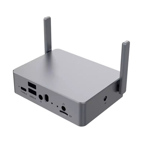 For Orange Pi 5  Case Aluminum Alloy Shell for  5  Development Board with Antenna 1