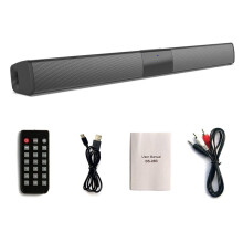 BS-28B Soundbar  Speaker Long Stereo Home Theater Sound Multifunctional Desktop Wireless Portable Speaker