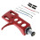 Universal Record Player Headshell Phonograph Turntable Replacement Headshell with 4X Lead Wires for Record Player Red 1