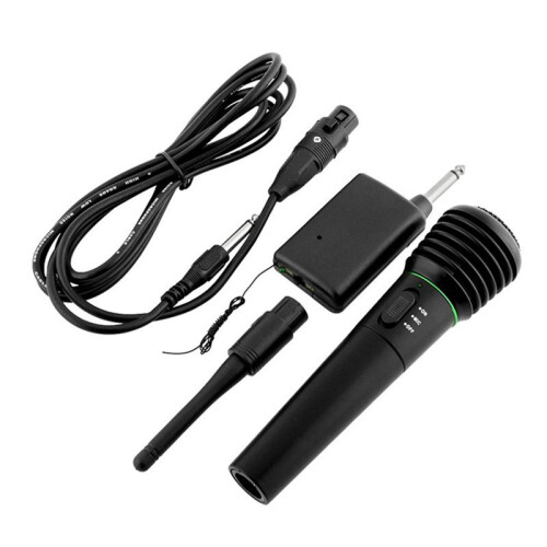 Professional Wired Wireless Dynamic Microphone  Speaker Amplifier Microphone for Karaoke Music Performance