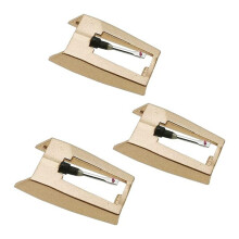 3 Agujas para Tocadiscos, Agujas Doradas Mejoradas de Repuesto para Tocadiscos , Victrola,