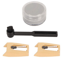 Stylusreinigingsgereedschappen Vinylplatenspelernaalden Diamanten Platenspeler Stylus met Stylus Reiniging Grammofoonaccessoires