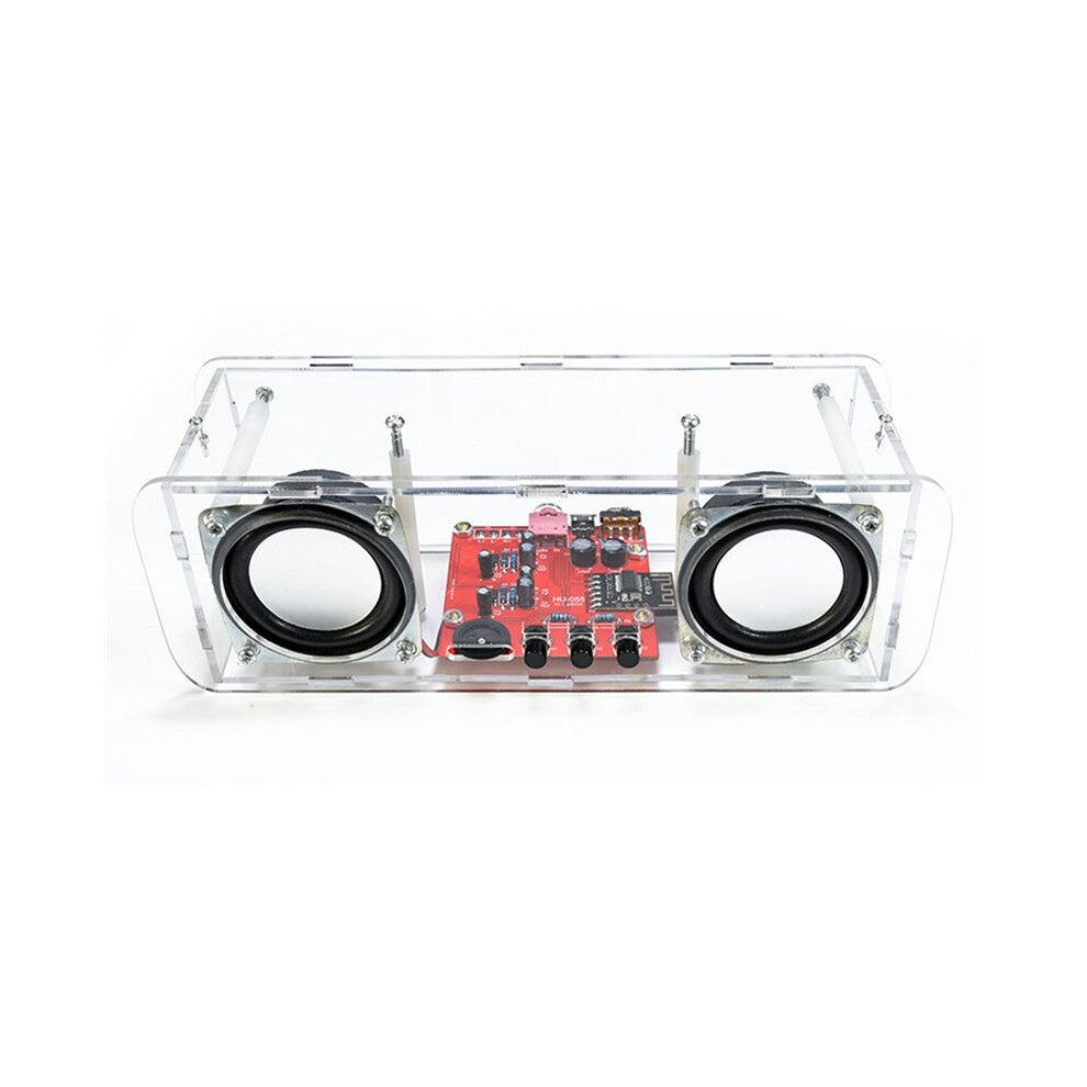 Diy Speaker Kit Usb Home Stereo Sound Amplifier Diy Electronic Kits For Soldering Practice With Shell 4713418304580