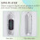 MP3 Player USB 2.0 Small Flash Drive Multilanguage LCD Music Player with 3.5mm Audio Jack Automatic Shutdown(A) 6