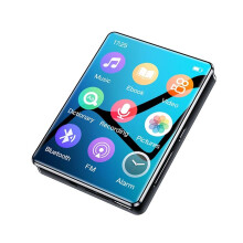 2.4 Inch Full Screen MP3 Player Ultra-Thin Portable HIFI Music Player MP4 Video Playback FM Recorder(B)