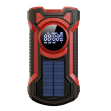 Handvev Solar Radio BäRbar AM/FM/NOAA VäDerradio med LED-Ficklampa  5.0 HöGtalare NöDradio-A