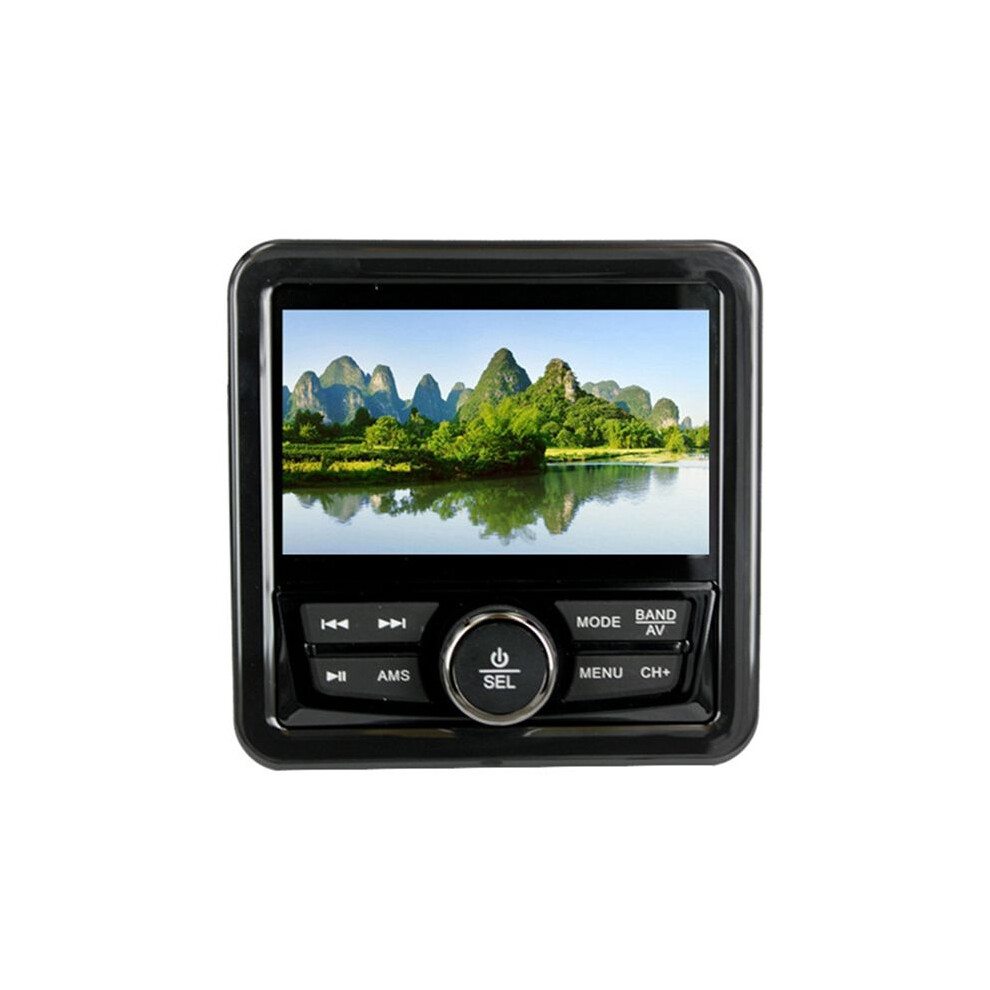 Marine Radio Boat Stereo Fm Am Digital Media Audio Player Waterproof For Yacht Atv Utv Cart Motorcycle 6033145541149