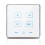 Home Theater  Wall Amplifier Touch Screen Music Panel Home Background Audio System Support USB TF Card(White) 1