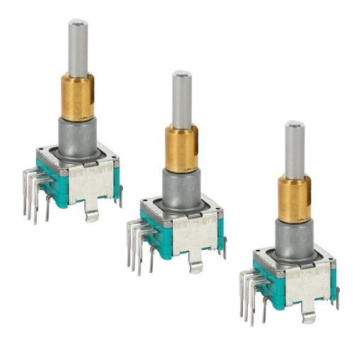 3 St EC11EBB24C03 Dual Axis Encoder med  30 Positioneringsnummer 15 Puls Point Handtag 25Mm