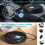 Portable CD Player,  CD Player with Speakers Rechargeable CD Player ASP LCD Display with AUX Cable for Car 6