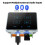 Home Theater  Wall Amplifier Touch Screen Music Panel Home Background Audio System Support USB TF Card(White) 4