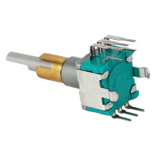 3 Piezas EC11EBB24C03 Codificador de Doble Eje con Interruptor 30 Número de Posicionamiento 15 Manejar de Punto de Pulso 25 mm