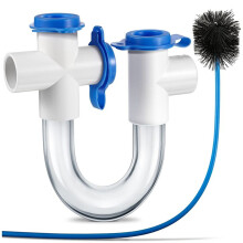 3/4-Zoll-Kondensatsammler, PVC-U-Förmiger Sammler für HVAC-Klimaanlagen, Leitet Kondenswasser Effektiv Ab