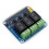 Waveshare 5V 3-Channel Relay Module Expansion Board Breakout Shield HAT Kit for RPI Raspberry Pi Zero 2 W WH 2W 3 6
