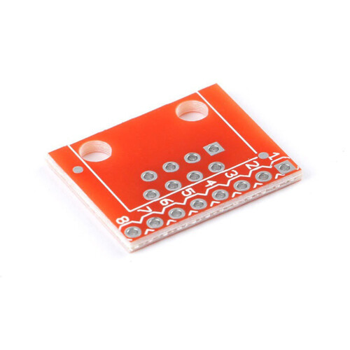 10PCS Portable Modular Connectors / Ethernet Connectors RJ45 Breakout Board Adapter Connector Module Board 1