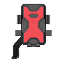 For MT56 Motorbike Mount New Motorbike Phone Holder Bike Navigation Bracket Rear Mirror Phone Holder Rear Mirror Red