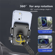 Per MT56 Supporto per Moto Nuovo Supporto per Telefono per Moto Supporto per Navigazione per Bici Supporto per Telefono per Specchietto Retrovisore