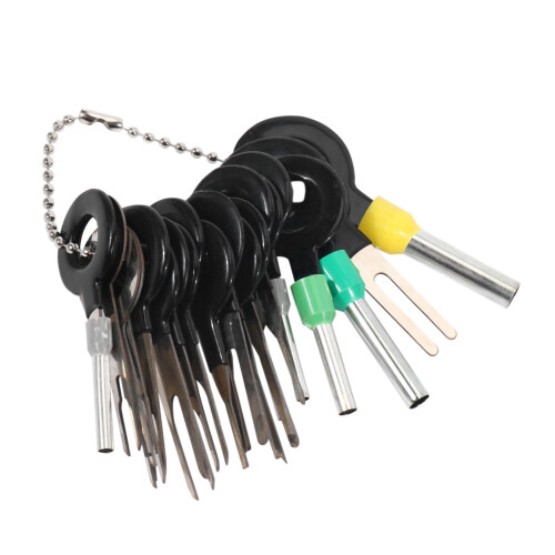 42Pcs Terminals Removal Key Tools Set for Car, Auto Electrical Wiring Crimp Connector Pin Extractor Puller Remover 1