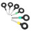 42Pcs Terminals Removal Key Tools Set for Car, Auto Electrical Wiring Crimp Connector Pin Extractor Puller Remover 5