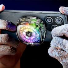 3-In-1 Magnetischer Handy-Kühler 15 W Schnellkühlender Telefonkühler Digitalanzeige 3 Modi für Android für