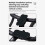 4-6.7 Inch Bicycle Motorcycle Mobile Phone Holder Bracket Silicone Support Silicone Pull Type for All Phone Stand Black 1