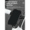 4-6.7 Inch Bicycle Motorcycle Mobile Phone Holder Bracket Silicone Support Silicone Pull Type for All Phone Stand Black 4