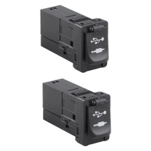 2 STUKS 86190-0R010 USB AUX-Poortadapteraansluiting 861900R010 voor  Camry  Rav4 Yaris Avalon Auto-Accessoires