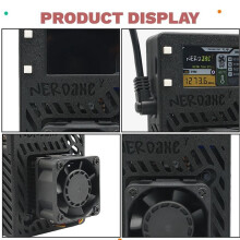 Minero en Solitario Bitax Nerdaxe Gamma 601 BTC, 1200 GH/S, 18 W, Pantalla T A Color, Chip S3 BM1370 ASIC, de S21 Pro, Enchufe Europeo.