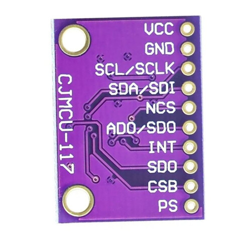 1pcs MCU-117 MPU9250/MS5611 9-Axis 10DOF High Precision Alignment Module SPI/IIC Communication